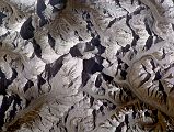 Nasa 3 STS066-208-25 Lhotse, Everest, Nuptse, Pumori From East Nasa photo of Everest from the East, showing the extremely difficult East Kangshung Face of Everest, Lhotse, Nuptse, the Western Cwm, and Pumori. The North Face is in shadow. The Rongbuk Glacier and East Rongbuk Glaciers snake away from the North Face towards the lower right.